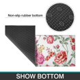 thumbnail image 6 of Pioneer Flower Floral Print Pattern Kitchen Rugs Sets Of 2,Anti Fatigue Kitchen Mat Rugs Non Slip Washable,Decorative Kitchen Floor Mats for Kitchen,Sink,Laundry,17"x30"+17"x47", 6 of 7