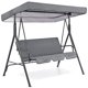 thumbnail image 1 of Muyoka Cubierta superior de repuesto para toldo de patio + funda de cojín para exteriores, parasol, hamaca para columpio de patio, cubierta superior impermeable para patio, jardín, patio sin silla (gr Muyoka Hogar, 1 of 7