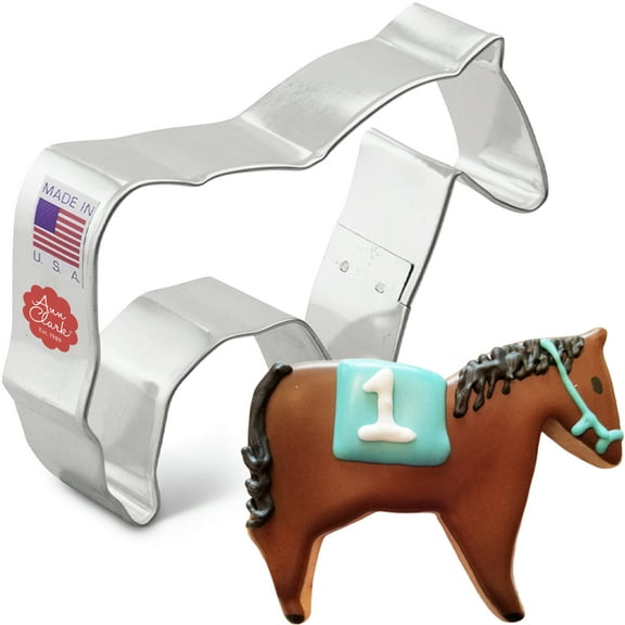 Ann Clark Horse Cookie Cutter 3.5", Made in USA