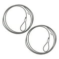 thumbnail image 1 of BESTYASH 2 Pcs Filet de Basketball Robuste avec Fil d'Acier pour Utilisation Intérieure et Extérieure Gris, 1 of 8