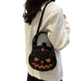 thumbnail image 3 of CAIXIA Travel Crossbody Bags For WomenHalloween Pumpkin Printed Crossbody Messenger Bag, Compact Satchel Unique Handmade Shoulder Tote Purse, 3 of 7