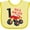 Banana and Yellow, variant on Inktastic Monster Truck How I Roll 1st Birthday Boys Baby Bib
