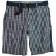 thumbnail image 1 of Pantalones cortos casuales para caminar Ecko Unltd. Checkmate con cinturón para hombre azul 36, 1 of 1