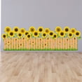 thumbnail image 7 of Kids Stickers,Flower Bushes Sunflower Skirting Line PVC Stickers Removable Personality Wall Stickers Living Room Bedroom PVC Stickers Bathroom Toilet Decorative Wall Stickers, 7 of 7