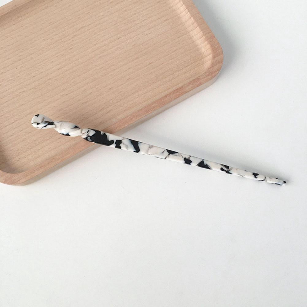 Fashion Chinese Style Hair Sticks Vintage Acetate Chopsticks Women Hair Pins Hair Clips Hairpins Wedding Hair Jewelry Accessories G0W2