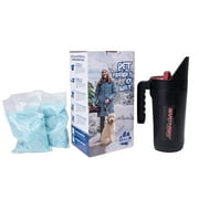 Portable Winter Black Hand Spreader with Pet Friendly Ice Melt EarthWay Earth Shaker 4lb