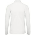 thumbnail image 2 of B&C ID.001 Womens Long Sleeve Polo, 2 of 2