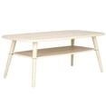 thumbnail image 4 of SAFAVIEH Karou Modern 2 Tier Wood Coffee Table, Bleached White, 4 of 10