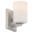 thumbnail image 6 of Access Lighting 1 Light LED Wall Sconce & Vanity in Brushed Steel Color, 6 of 7