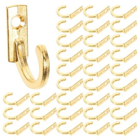

100 Pcs Clothes Hooks Antique Wall Mounted Hooks Hat Coat Hooks Bathroom Hooks