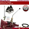 thumbnail image 1 of American Shifter  4L80E Shifter Kit Chrome 12 in. E Brake Cable Trim Kit for F0F76, 1 of 1