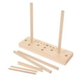 Phlegsive 5in1 Wooden Bow Maker for Ribbon Wreaths & Crafts