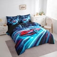 thumbnail image 3 of Castle Fairy Red Car Boy Twin Bedding Sets,Extreme Sport Bedding Comforter Set, 3 of 8