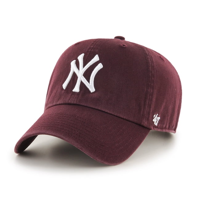 Gorra 47 Brand New York Yankees '47 Clean Up Maroon