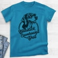 thumbnail image 2 of Bluetick Coonhound Dad, Unisex Men's Shirt, Bluetick Coonhound, Hound Owner, Funny Dog Dad Gift, Heather Blue, Medium, 2 of 6