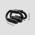 thumbnail image 7 of S Shape Push Up Handles 1 Pair Anti Slip Home Workout Equipment for Chest Fitness Training, 7 of 7