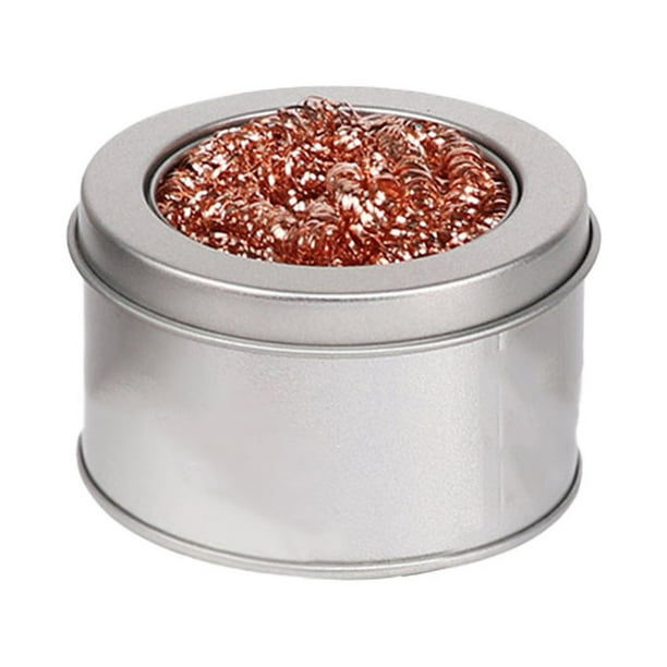 Justharion Soldering Iron Desoldering Metal Wire Ball Solder Tip Cleaning Tool Walmart.ca