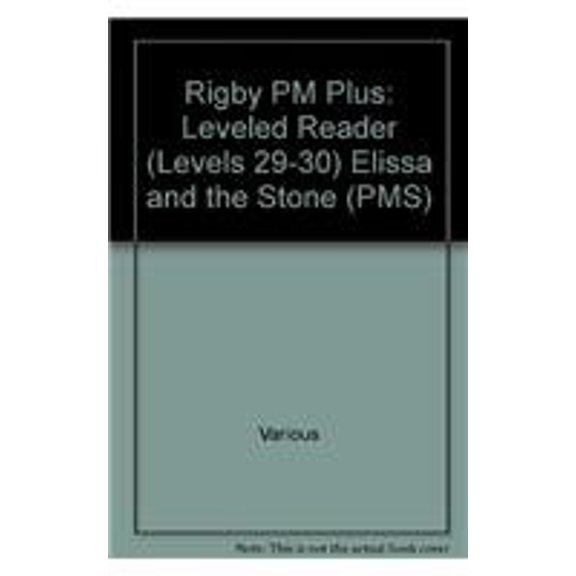 Pre-Owned Elissa and the Stone: Individual Student Edition Sapphire (Levels 29-30), 9780757869358, 0757869351, Paperback, 1 edition