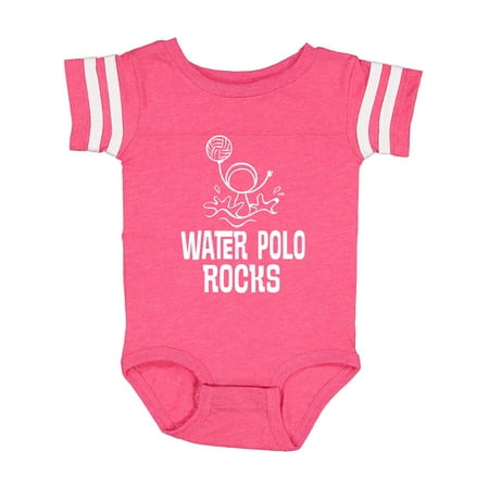 

Inktastic Water Polo Rocks Sports Team Gift Baby Boy or Baby Girl Bodysuit