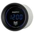 AUTO METER 6974 21/16 IN. COLBALT DIGITAL FULL SWEEP ELECTRIC NITROUS PRESSURE GAUGE IN BLACK
