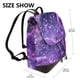 thumbnail image 2 of Fotbe Purple Bubble Abstract Art Mochila Bolso con Estampado para Mujer, Mochila Antirrobo de Nylon Impermeable, Bolsa Ligera de Hombro, 2 of 4