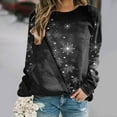 thumbnail image 1 of Hoodies Pull à Col Rond à Manches Longues de Christmas Mode Femmes Confortable Sweat-Shirt Hoodies Pull sur Clearance, 1 of 4
