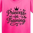thumbnail image 4 of Inktastic Princess in Training Crown Graphic Youth T-Shirt, 4 of 5