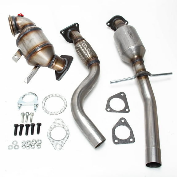 Manifold Catalytic Converters Front & Rear Side for 2011-2015 Chevy Cruze 1.4L