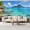 Color 2, variant on Beach Water Beach Wallpaper Water Green Cliffs Peel and Stick Wall Murals 69"H x 96"W Removable PVC Wall Paper Self-Adhesive Wall Decor for Bedroom Living Room