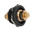 thumbnail image 4 of Battery Connector, 250A Zinc Alloy Brass 3/8in Thru Panel Terminal Safe Connection  For Marine For RV Black,Red, 4 of 8