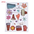 thumbnail image 2 of facefd 2 Pieces Flower Butterfly Stickers Decal Window Glass Wall Decor, 2 of 9