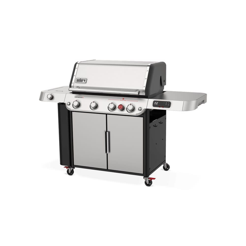 Weber Genesis SPX-435 4-Burner Propane Smart Grill, Side