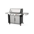 thumbnail image 2 of Weber Genesis SPX-435 4-Burner Propane Smart Gas Grill in Stainless Steel with Side Burner, 2 of 8