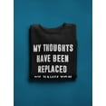 thumbnail image 3 of Have Been Replaced Sweatshirt Men -GoatDeals Designs, Male Medium, 3 of 4
