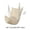 White, variant on Hammocks Chair Hanging Rope Swings,Large Hammock Chair Swing, Rope Swing Chair,Hanging Hammock Swinging Seat ,Relax Hanging Rope Swing Chair with Detachable Metal Support Bar & Two Seat Cushions