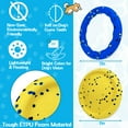 thumbnail image 3 of Juguete de piscina para perros BABORUI, flotante y duradero, de TPU, azul y amarillo, 3 of 7