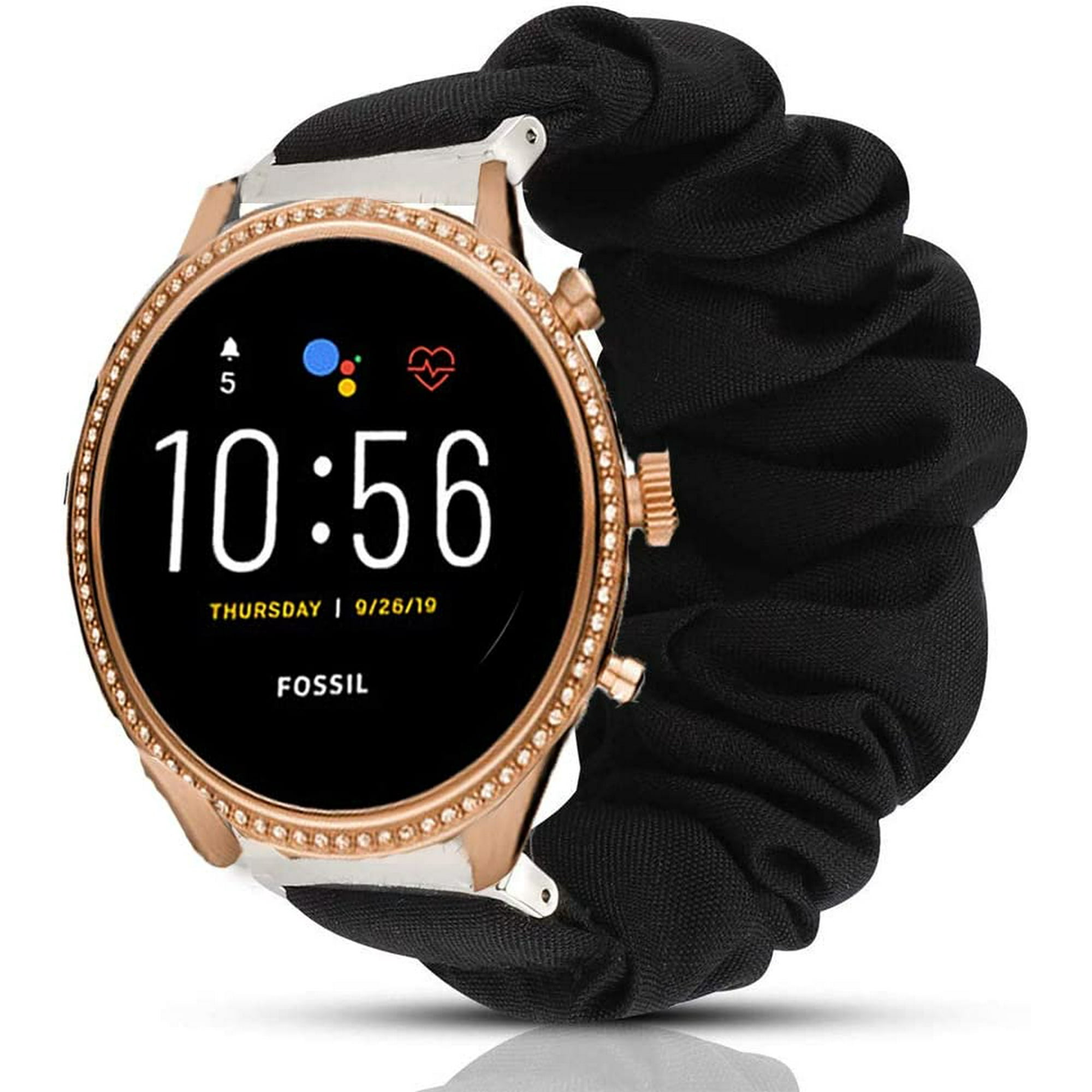 Compatible avec Fossil Julianna Band, Chouchou Élastique en Tissu