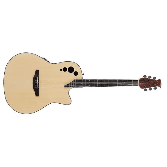 Applause Guitars AE44-4S Corde en Acier MS Guitare Acoustique / Électrique, Satin Naturel