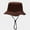 Auburn, variant on Cotton Solid Color Bucket Hat Fashion Joker Outdoor Travel Sun Cap For Men And Women 170