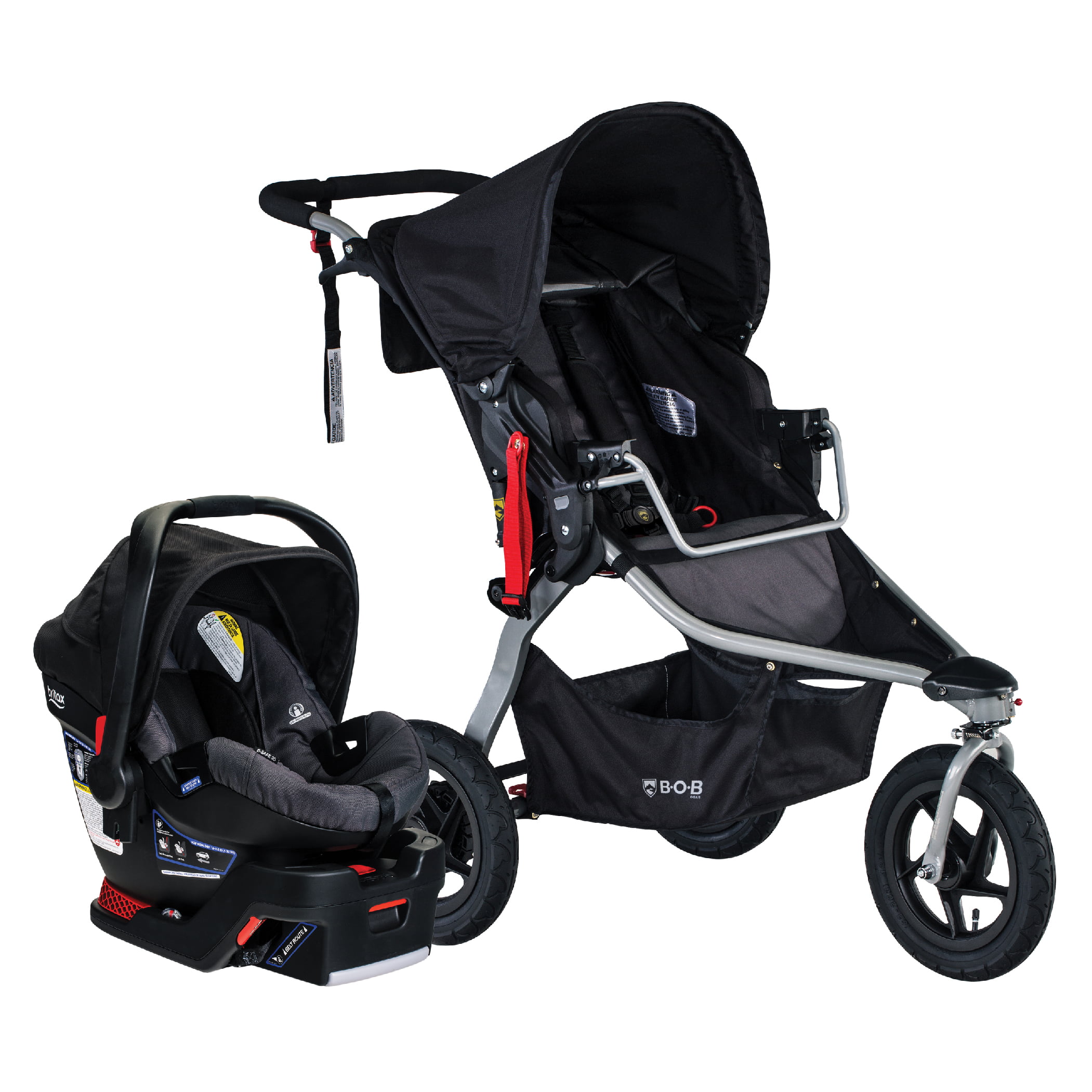 BOB Gear® Rambler Travel System with B-Safe 35 Infant Car Seat, Black -  Walmart.com - Walmart.com