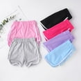 thumbnail image 3 of URMAGIC 3 Packs Girls Boys Running Shorts Quick Dry Kids Athletic Shorts Active Shorts Workout Dolphin Shorts 2-11 Years, 3 of 12