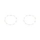 thumbnail image 1 of Collar de perlas de plata Minnieouse para mujer 2piezas Blanco 45cm, 1 of 6