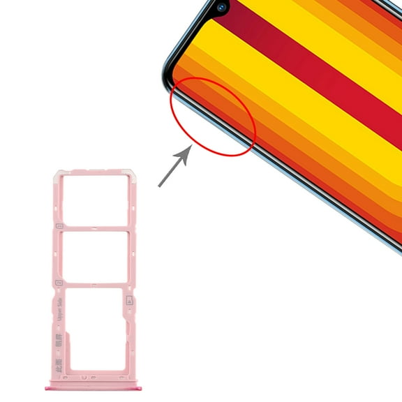 For vivo Y3 SIM Card Tray SIM Card Tray Micro SD Card Tray