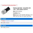thumbnail image 2 of Parking Light Bulb - Compatible with 1985 - 1986 Cadillac Cimarron, 2 of 2