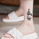 thumbnail image 3 of 24 hojas de tatuajes temporales variados para hombres y mujeres, juego de pegatinas de tatuajes temporales para el cuello del brazo, 3 of 6