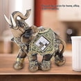 thumbnail image 4 of Lucky Wealth Elephant Statue Feng Shui Green Statue Home Decoration Collection(10.5*5*10.5cm), 4 of 5