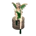 thumbnail image 4 of Colección de figuras de hadas en miniatura: estatuas para alféizares, entradas y balcones. Verde, 4 of 8