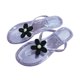 thumbnail image 1 of Amzcrzy Zapatos de mujer,Zapatos de mujer,Zapatillas de mujer, Sandalias planas con flores para mujer, cómodas, con punta abatible, para verano Sandalias Mujer Zapatillas De Casa, 1 of 6