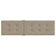 thumbnail image 3 of Cojín para Silla de Exterior Casafoyer Taupe 75x105x4 cm Poliéster, 3 of 5