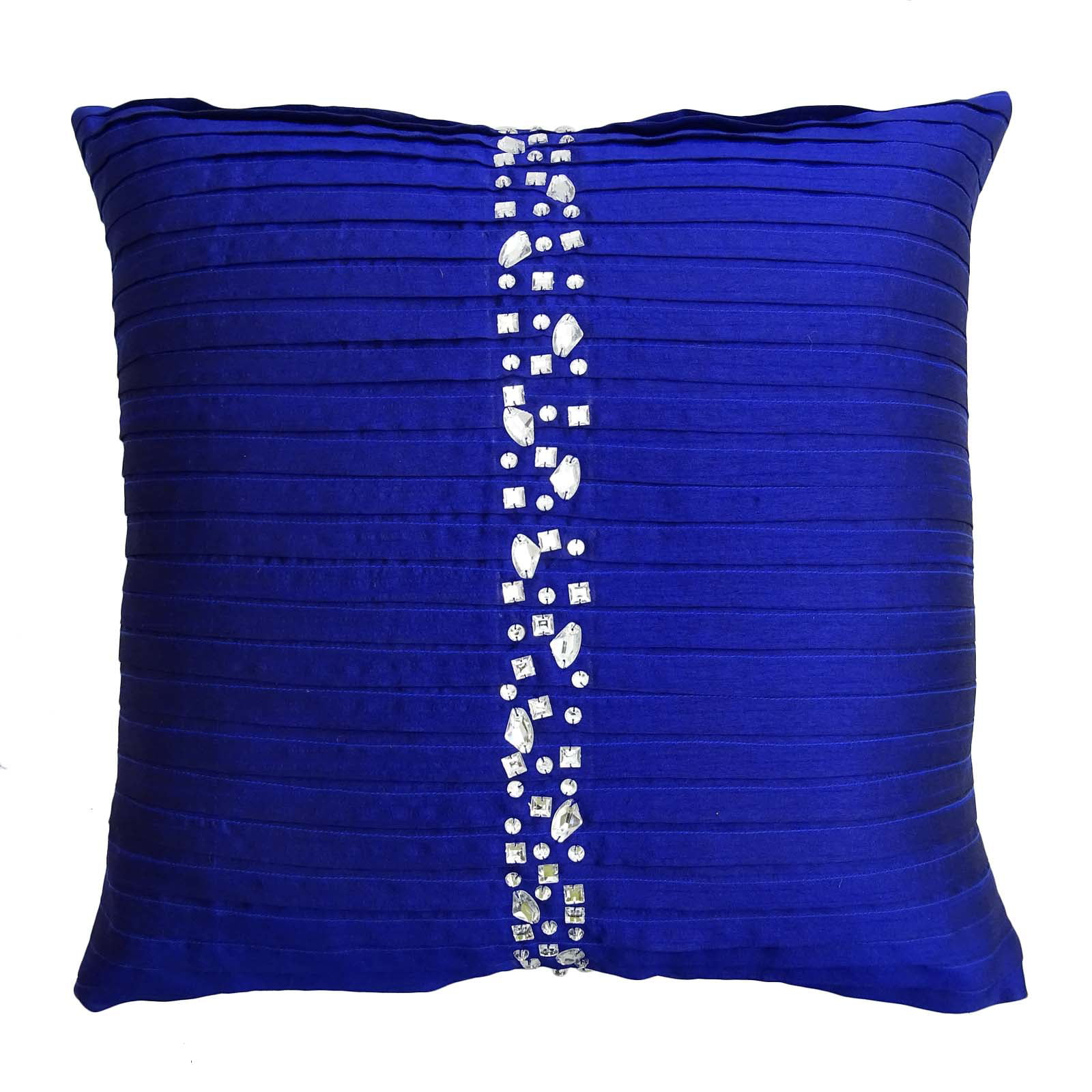 Square 16'' Cushion Pillow Cover Handmade Silk Dupion Sofa Throw Home Decor 